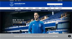 Desktop Screenshot of evertondirect.evertonfc.com